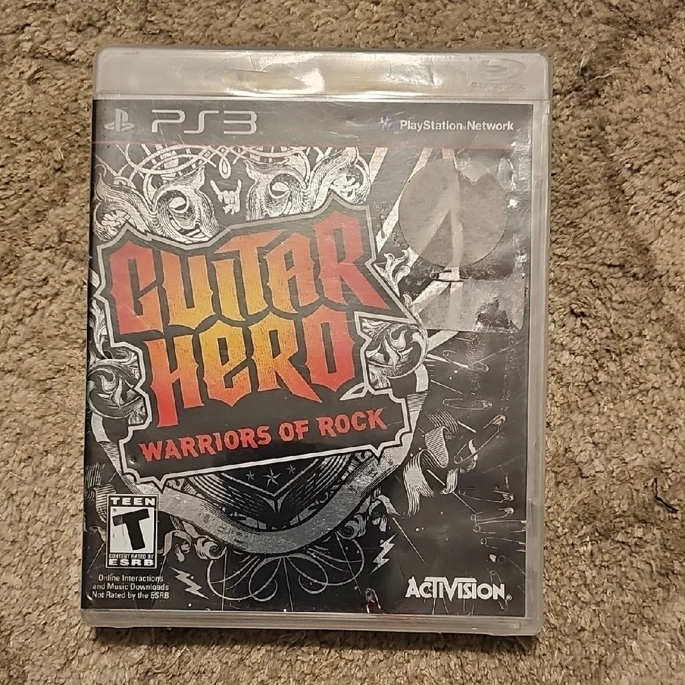 PS3 Guitar Hero: Warriors of Rock